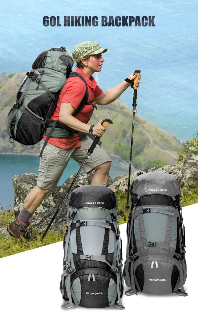 60L Explorer Internal Frame Backpack