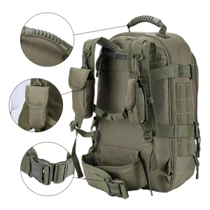 60L Male Travel Tactical backpack
