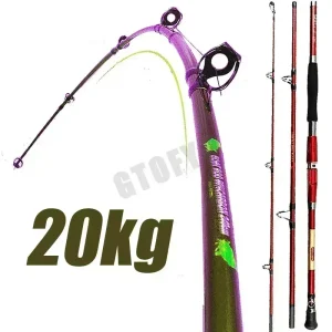 Portable 3-Piece Fishing Rod