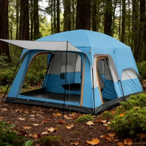 4/8/12-person outdoor family camping tent