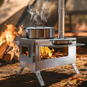 Hot Wood Burning Tent Stove