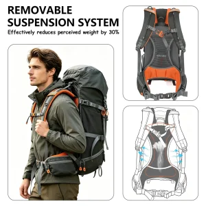 35L Waterproof Hiking Backpack