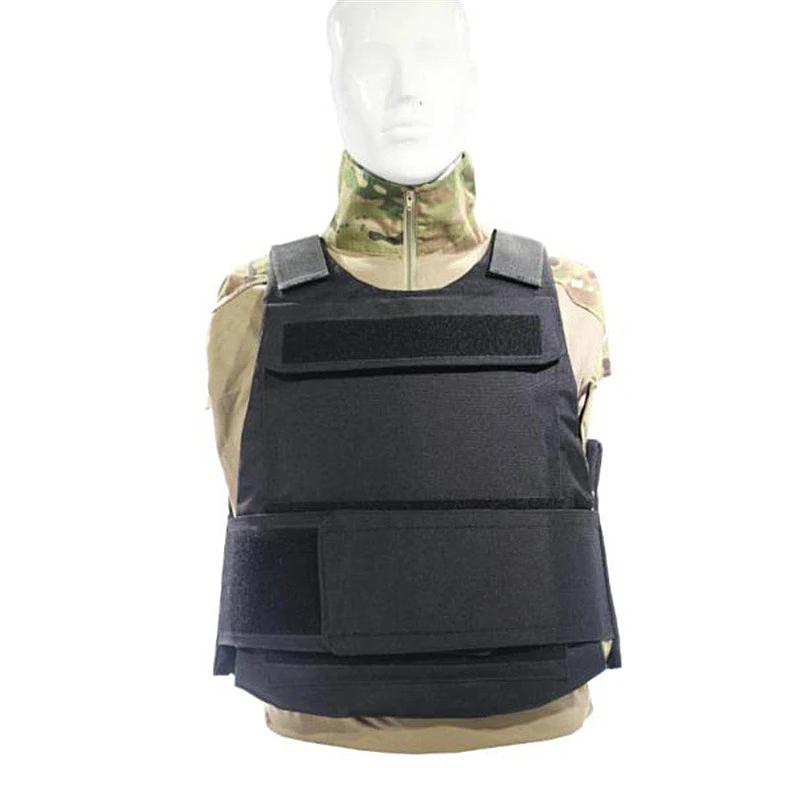 Black Tactical Body Armour Vest