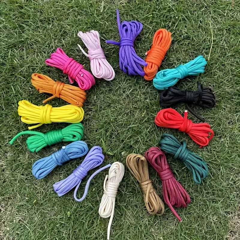 136-Piece Set Multicolor Paracord Rope Kit for Outdoors